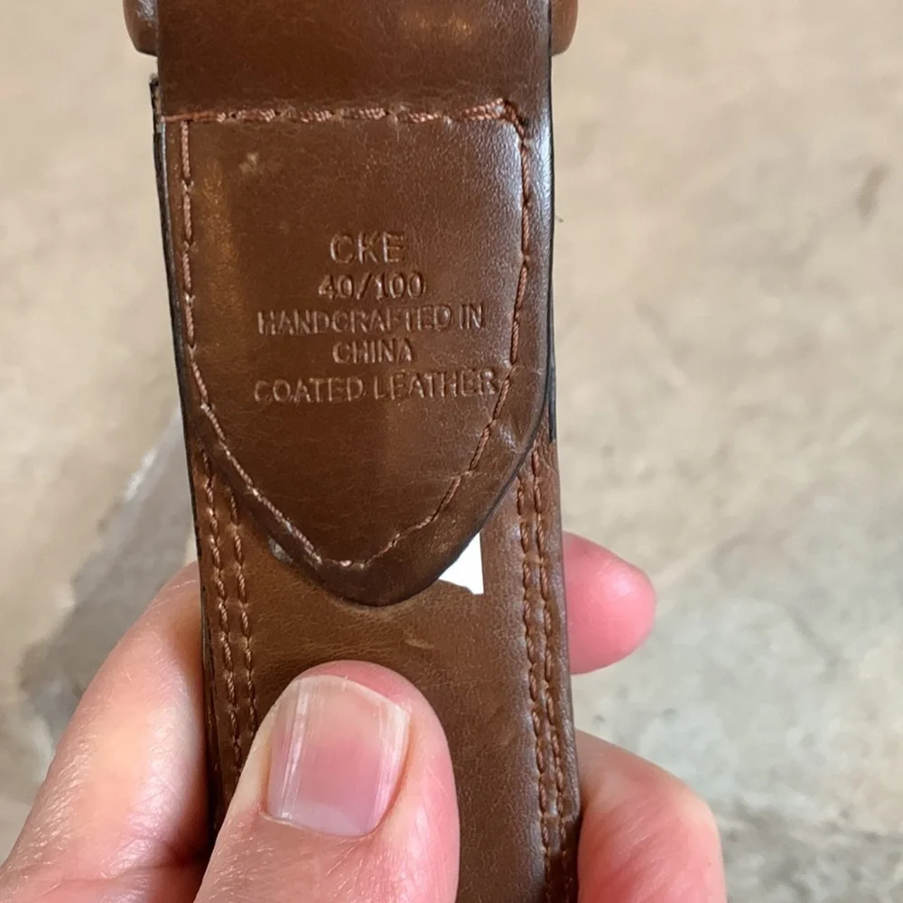 N/A brown leather